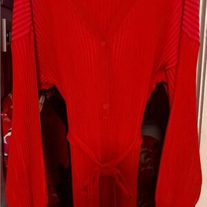 IVY PARK for Adidas long sleeved Red and Pink Romper XL